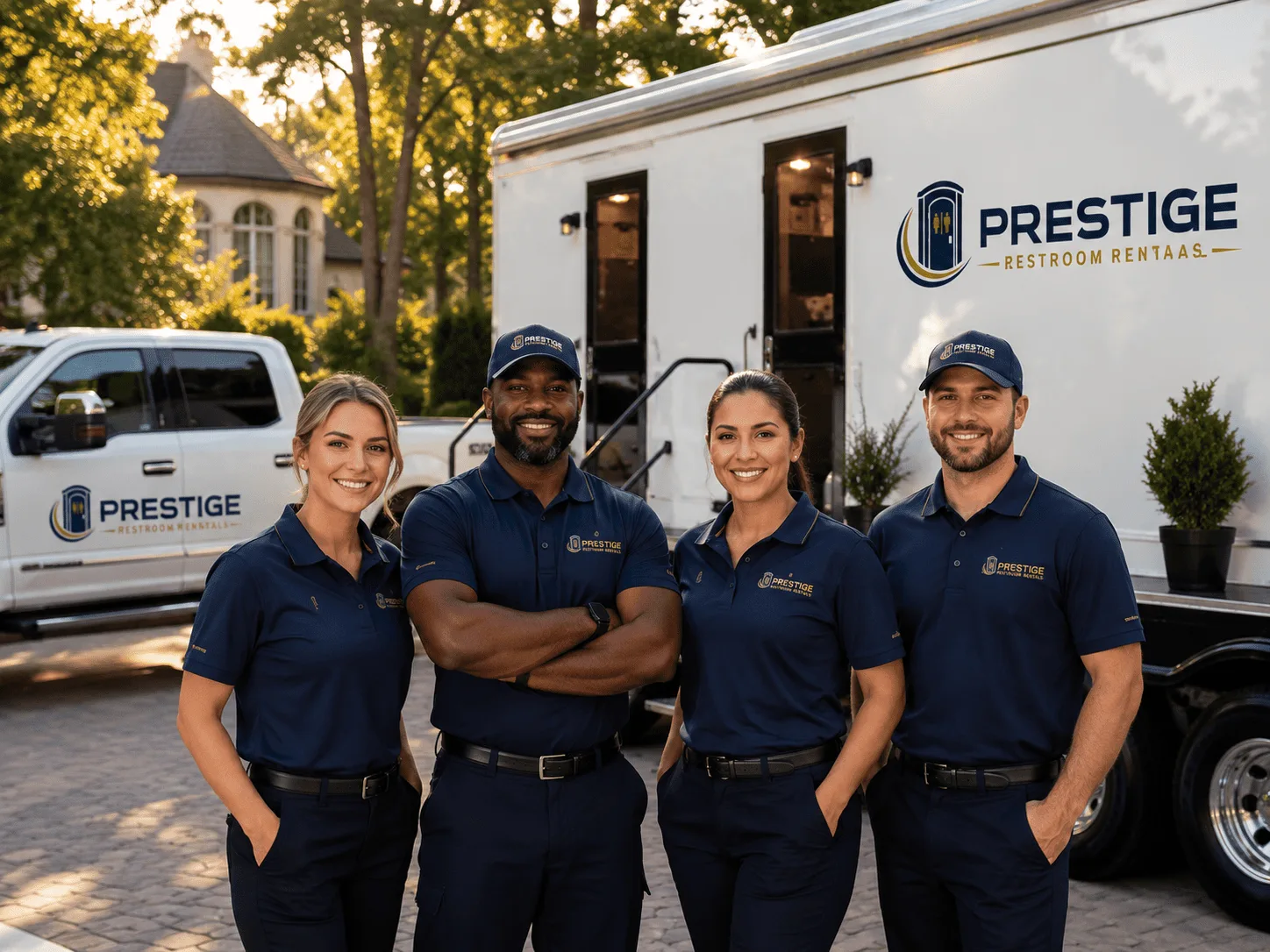 Trusted Luxury Portable Restrooms company in Tracy, IA